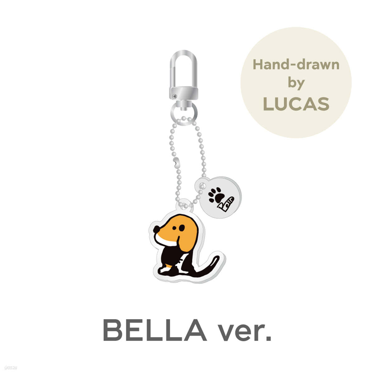 [LUCAS] ACRYLIC KEY RING CHARM_BELLA Ver. [Our Home : WayV with Little Friends]