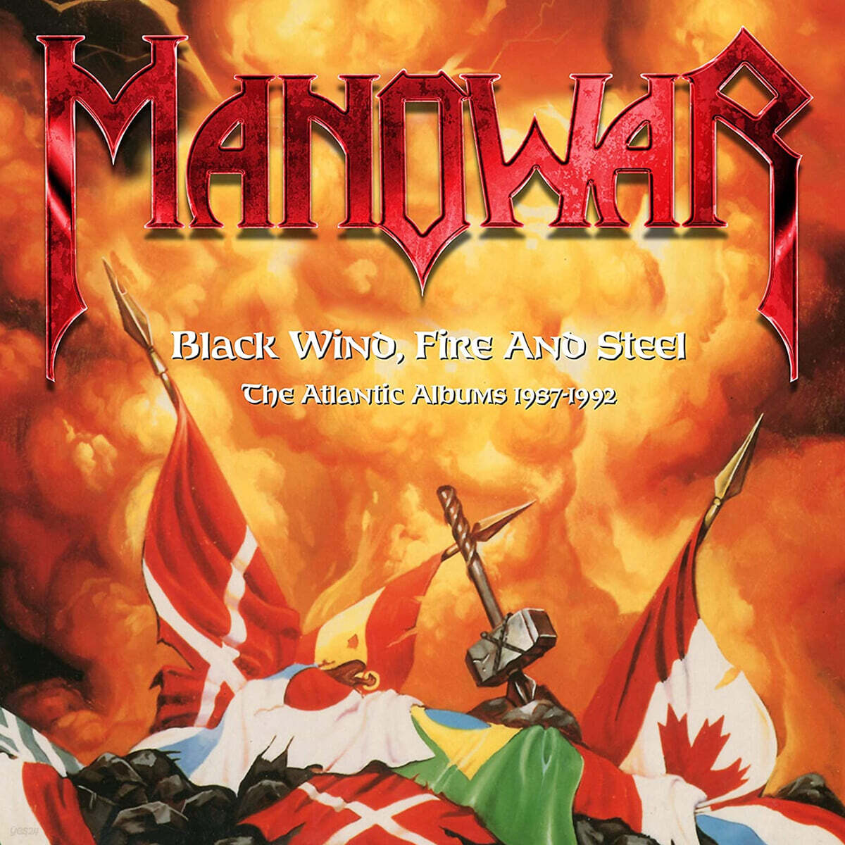 Manowar (마노워) - Black Wind, Fire & Steel: Atlantic Albums 1987-1992
