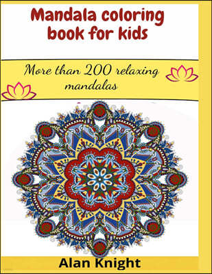 Mandala coloring book for kids