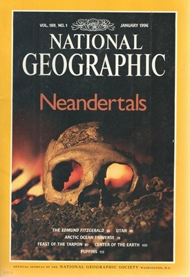 [수입] National Geographic Vol. 189, No. 1-6, Vol. 190, No. 1-6. 내셔널 지오그래픽 1996년 1월-12월 총9권 1996년 4월, 7월, 8월호가 없습니다.