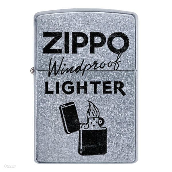 ZIPPO 라이터 49592 STREET CHROME COLOR IMAGE