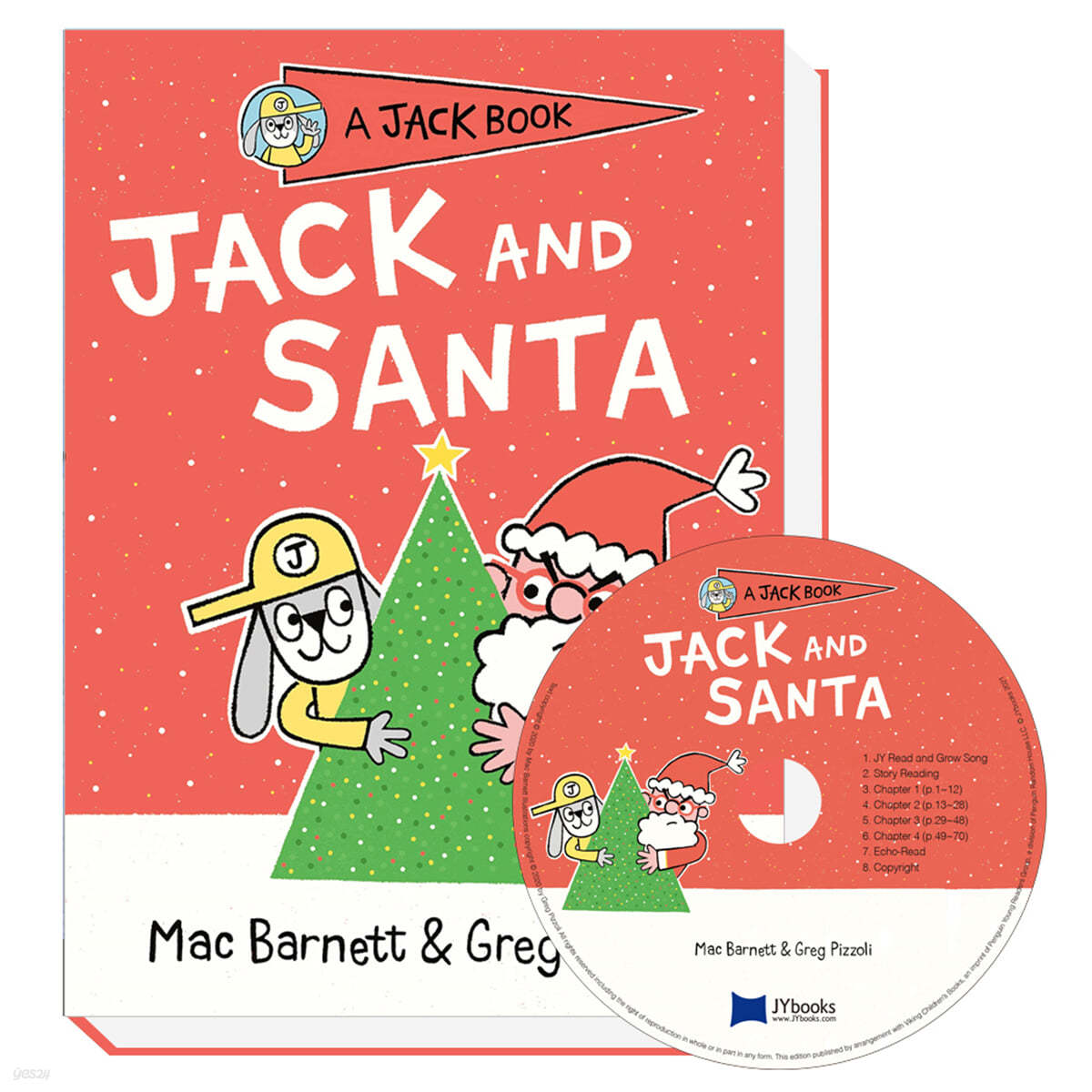 Very 얼리챕터북 Jack Book 07 : Jack and Santa (원서 & CD)