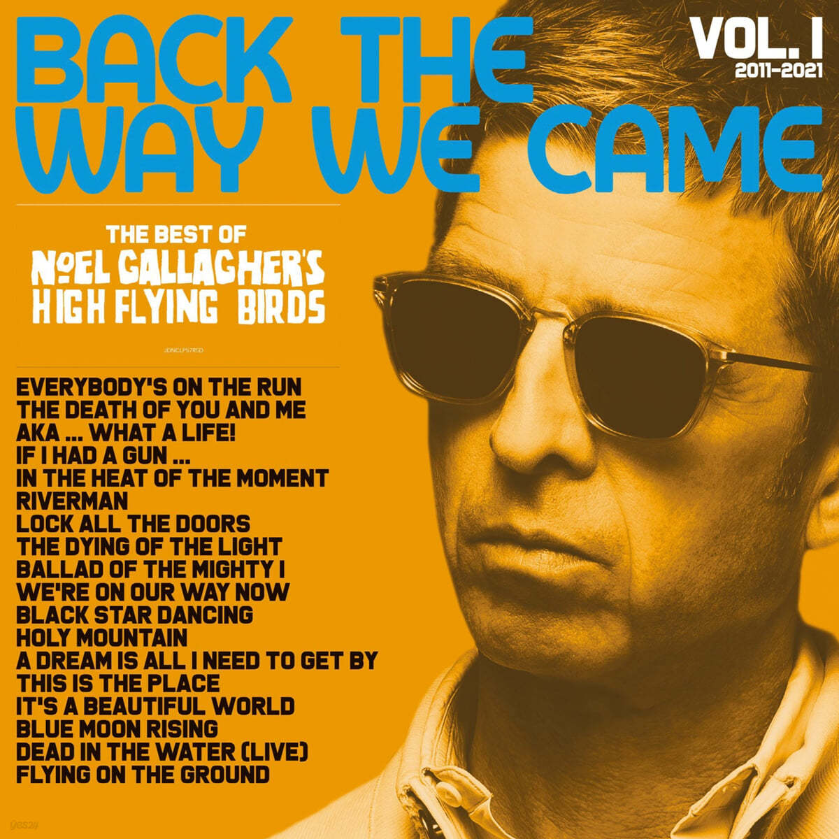 Noel Gallagher&#39;s High Flying Birds (노엘 갤러거) - Back The Way We Came: Vol. 1 (2011-2021) [블랙 &amp; 옐로우 스플릿 컬러 2LP]