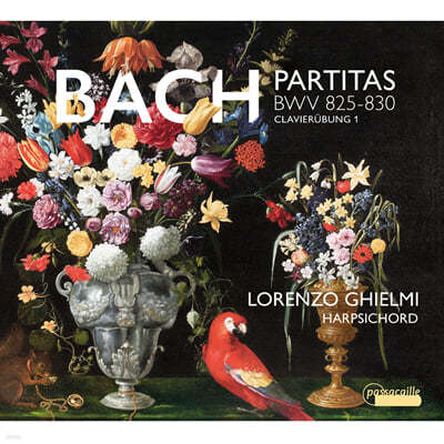 Lorenzo Ghielmi 바흐: 파르티타 전곡 [하프시코드 연주반] (J.S.Bach: 6 Partitas, BWV 825-830 : Clavierubung I) 