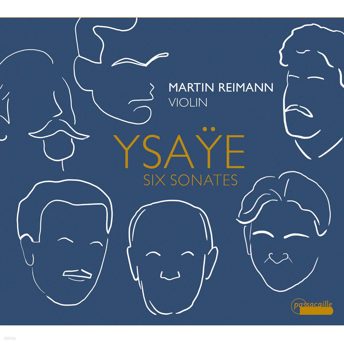 Martin Reimann 이자이: 무반주 바이올린 소나타 1-6번 (Ysaye: 6 Sonatas for Solo Violin Op.27)