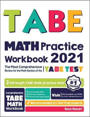 TABE Math Practice Workbook: The Most Comprehensive Review for the Math Section of the TABE Test