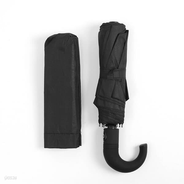 방풍살대 완전자동 3단 우산(블랙)