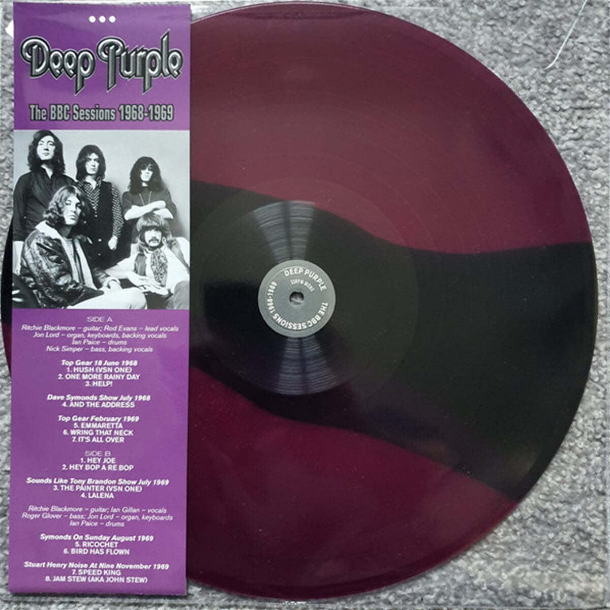 Deep Purple (딥 퍼플) - The BBC Sessions 1968 - 1969 [컬러 LP] 
