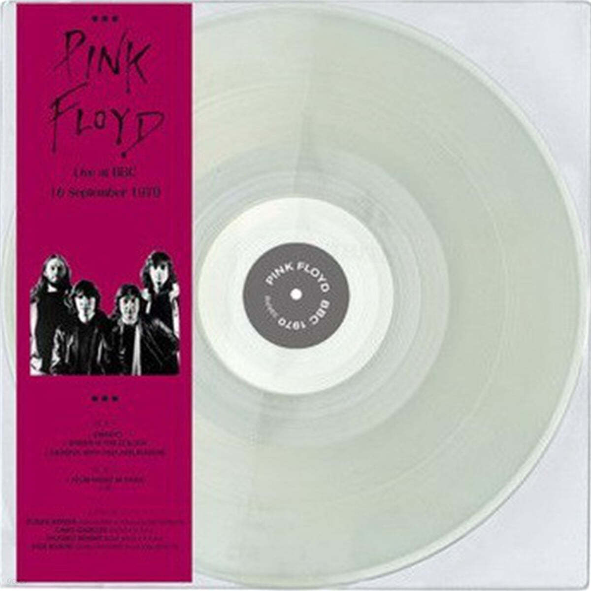 Pink Floyd (핑크 플로이드) - Live At BBC (16 September 1970) [투명 컬러 LP] 