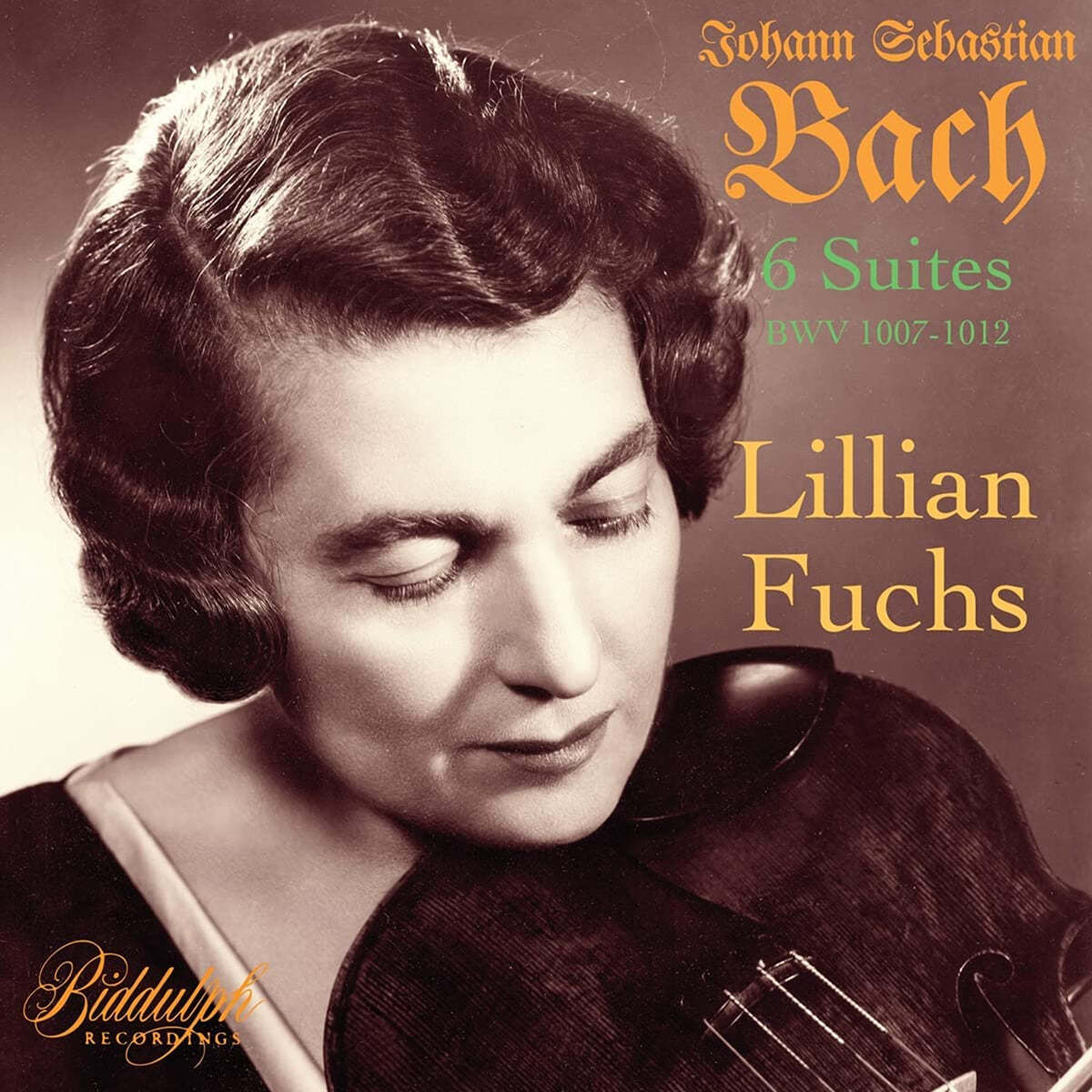 Lillian Fuchs 바흐: 무반주 모음곡 전곡 / 모차르트: 이중주 2번 / 마르티누: 세 개의 마드리갈