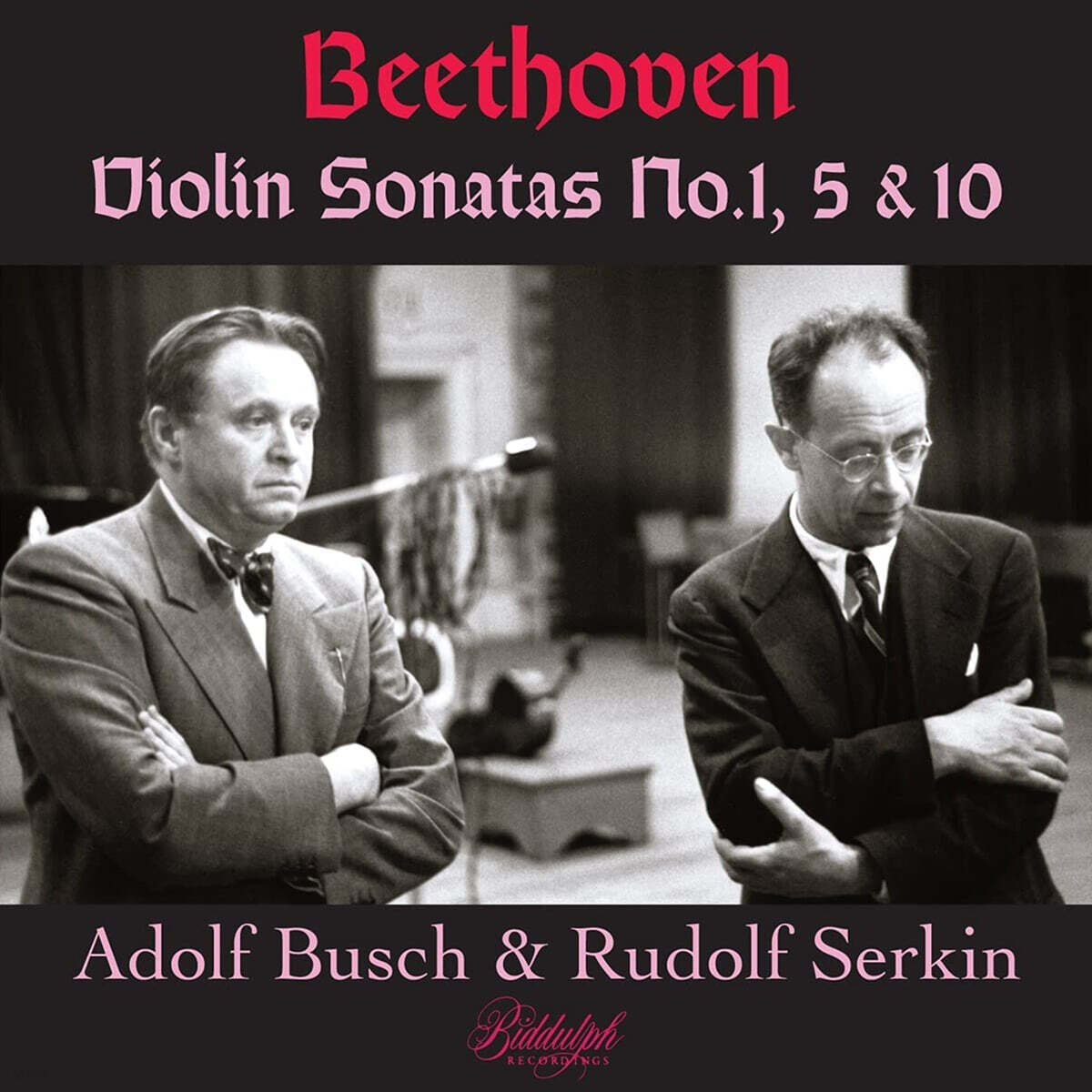 Adolf Busch 베토벤: 바이올린 소나타 1번, 5번 '봄', 10번 (Beethoven: Violin Sonatas Op.12, Op.24 'Spring', Op.96)