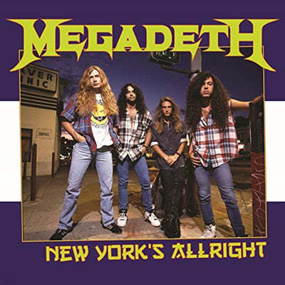 Megadeth (ް) - New York's Alright: Recorded Live At Webster Hall, New York, October 25th 1994 : FM Broadcast [LP] 