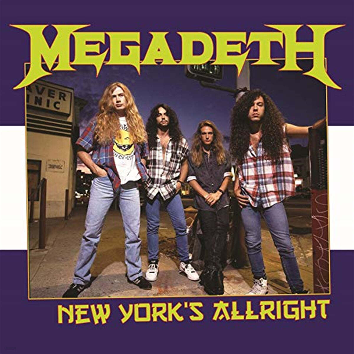 Megadeth (메가데스) - New York&#39;s Alright: Recorded Live At Webster Hall, New York, October 25th 1994 : FM Broadcast [LP] 