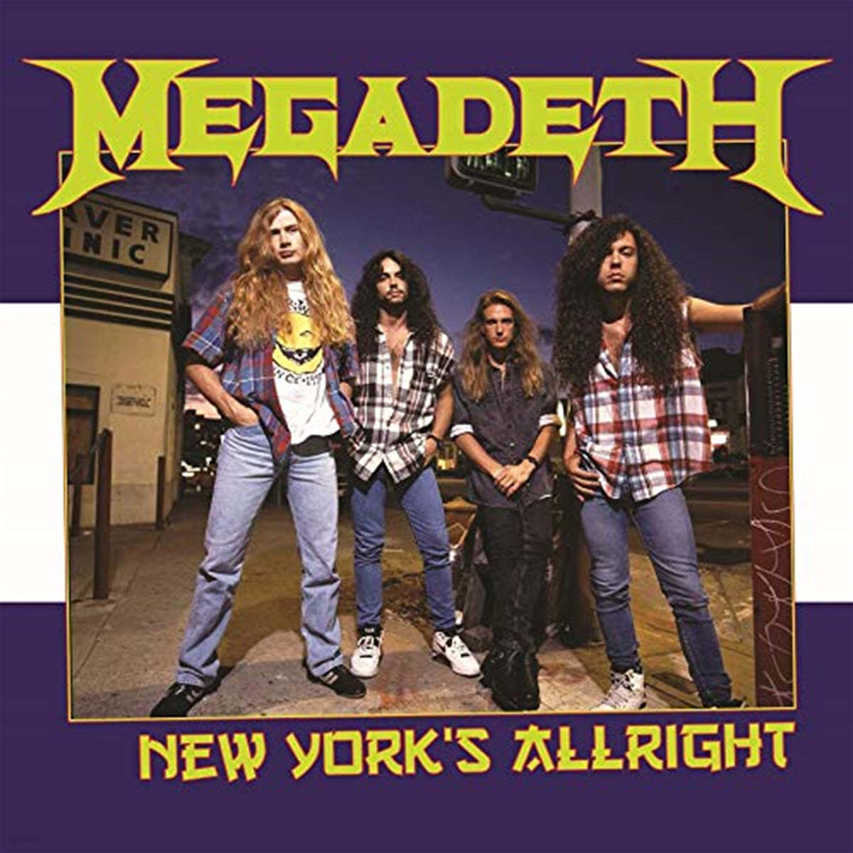 Megadeth (메가데스) - New York's Alright: Recorded Live At Webster Hall, New York, October 25th 1994 : FM Broadcast [LP] 