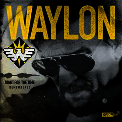 Waylon Jennings — Right For The Time 앨범 커버