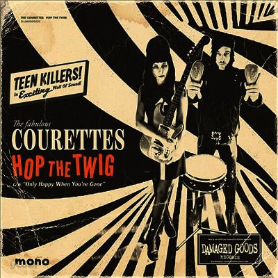 Courettes - Hop The Twig (7 inch Single LP)