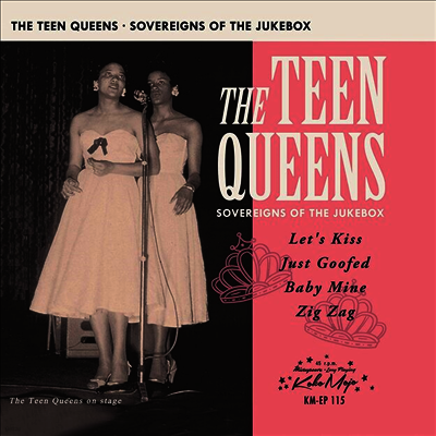 Teen Queens — Souverigns Of The Jukebox (EP) 앨범 커버