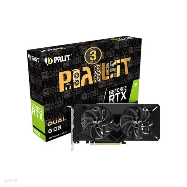 PALIT 지포스 RTX 2060 DUAL NL D6 8GB