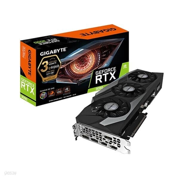 GIGABYTE 지포스 RTX 3090 Gaming OC D6X 24GB