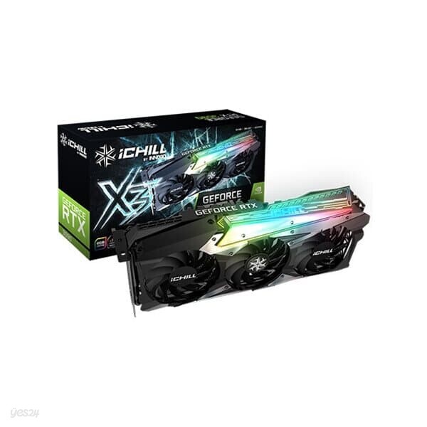 inno3D iChiLL 지포스 RTX 3090 D6X 24GB X3