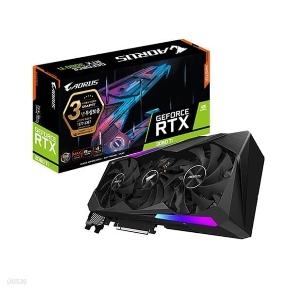 AORUS Master 지포스 RTX 3060 Ti D6 8GB 제이씨현