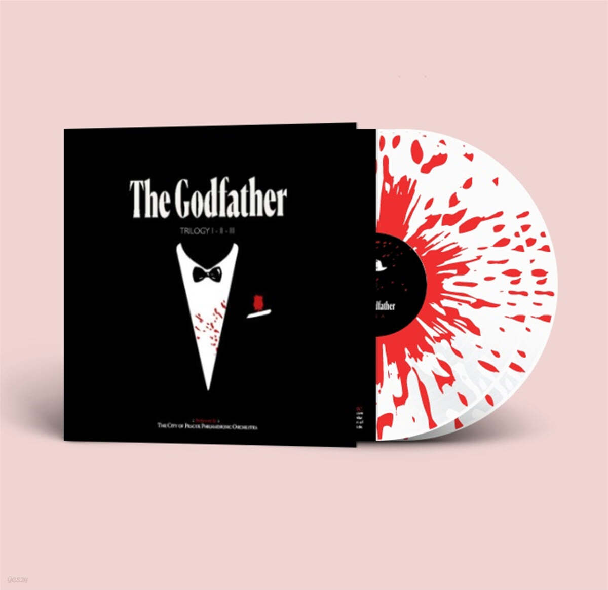 대부 3부작 영화음악 (The Godfather Trilogy I - II - III OST by Nino Rota) [화이트 & 레드 스플래터 컬러 2LP]