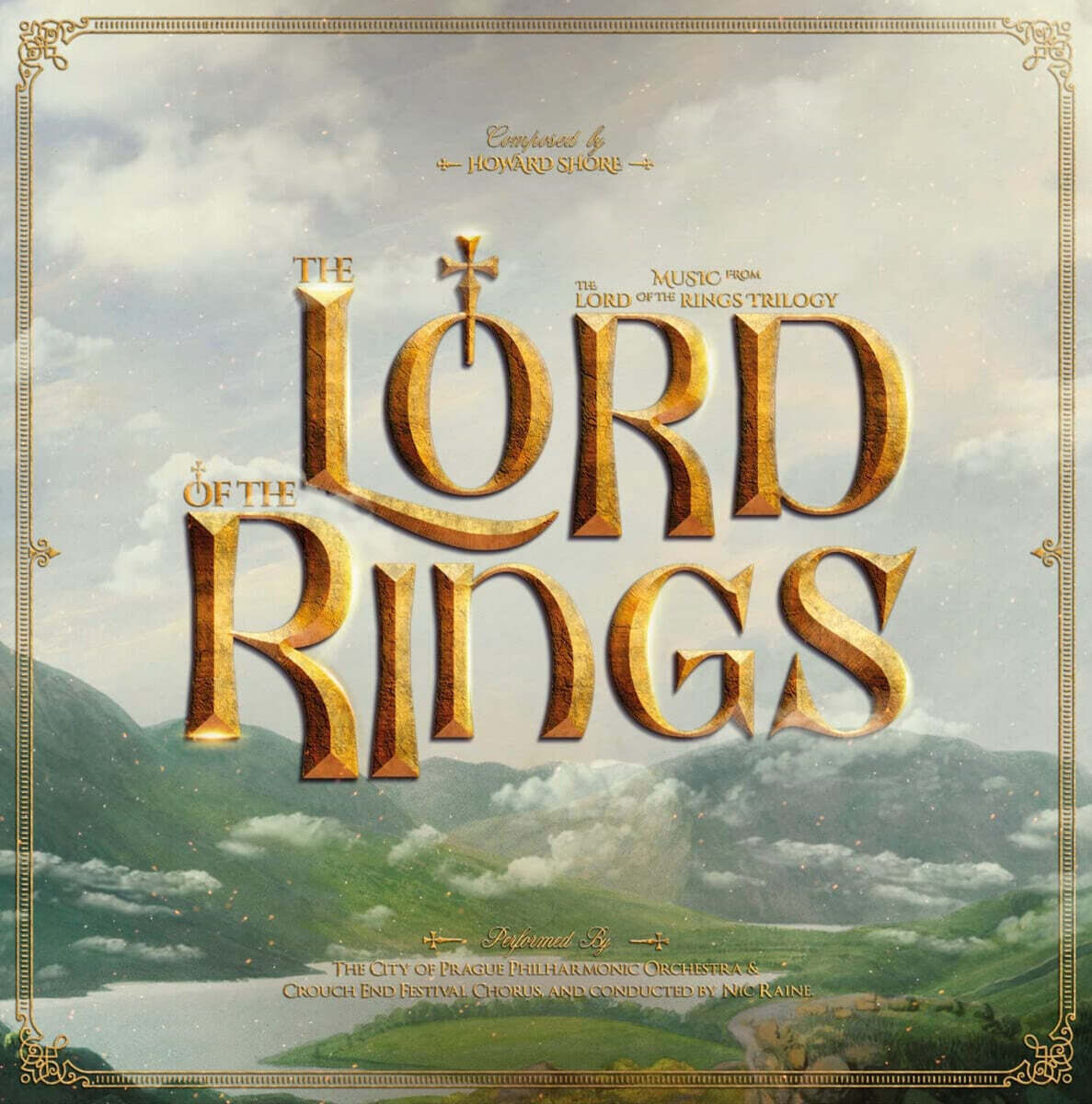 반지의 제왕 3부작 영화음악 베스트 (The Lord Of The Rings Trilogy OST by Howard Shore) [울트라 투명 컬러 3LP]