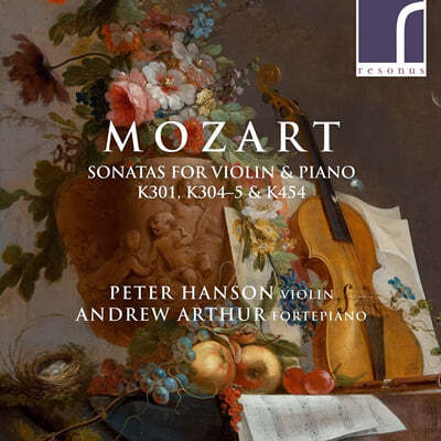 Peter Hanson Ʈ: ̿ø ҳŸ 18, 21, 22, 32 (Mozart: Violin Sonatas K.301, K.304, K.305, K.454) 