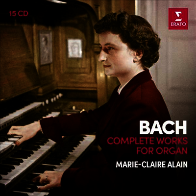 바흐: 오르간 작품집 (Bach: Complete Organ Works) (15CD Boxset) - Marie-Claire Alain