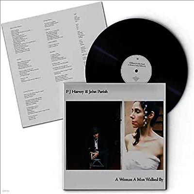 Pj Harvey & John Parish — A Woman A Man Walked By 앨범 커버
