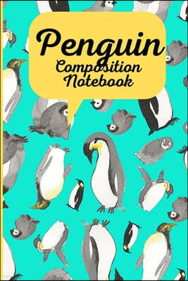 Penguin Composition Notebook