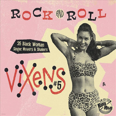 Various Artists - Rock And Roll Vixens #5 (25 Black Woman Singer, Movers & Shakers)(CD)