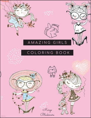 Amazing Girl Coloring Book