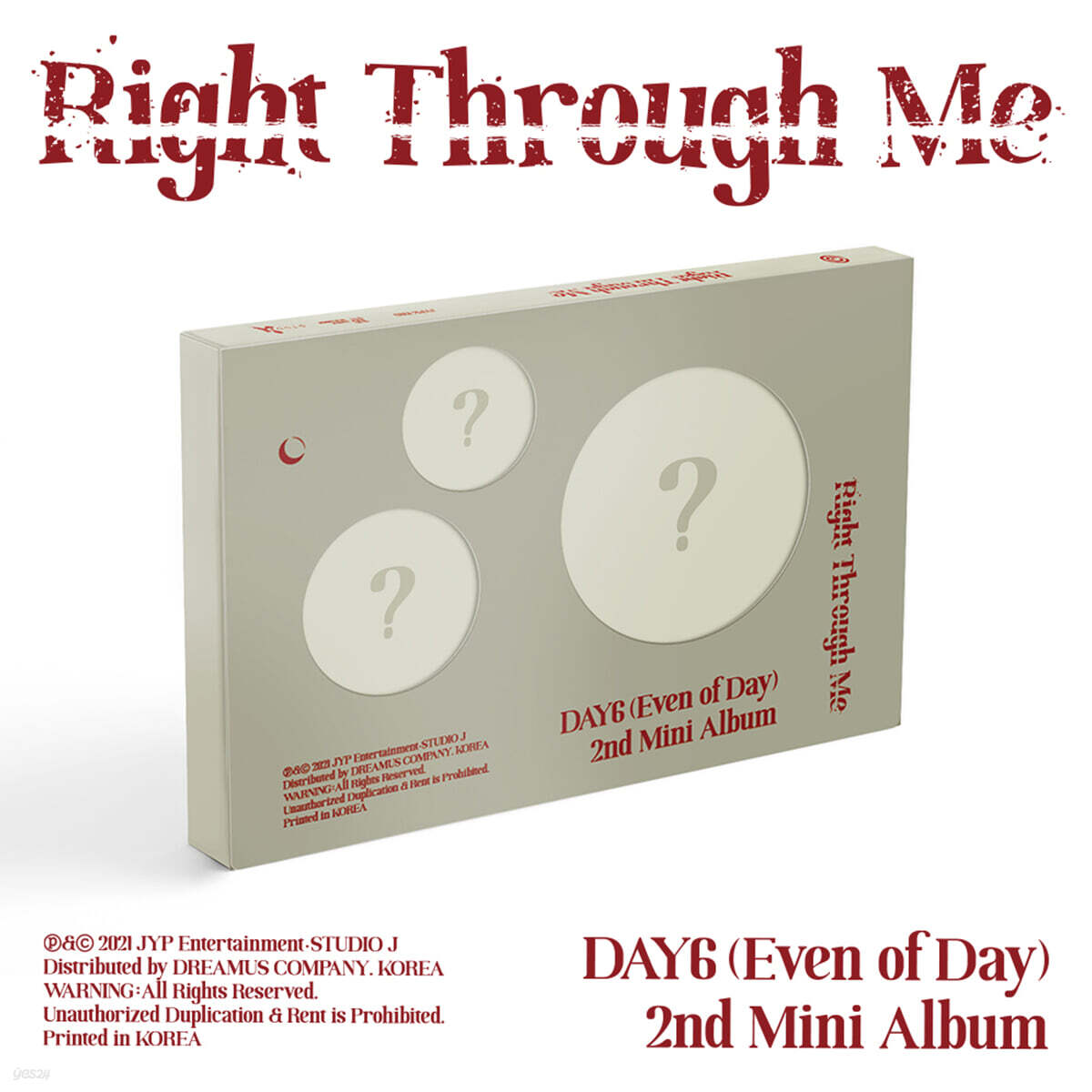 DAY6 (Even of Day) - Right Through Me