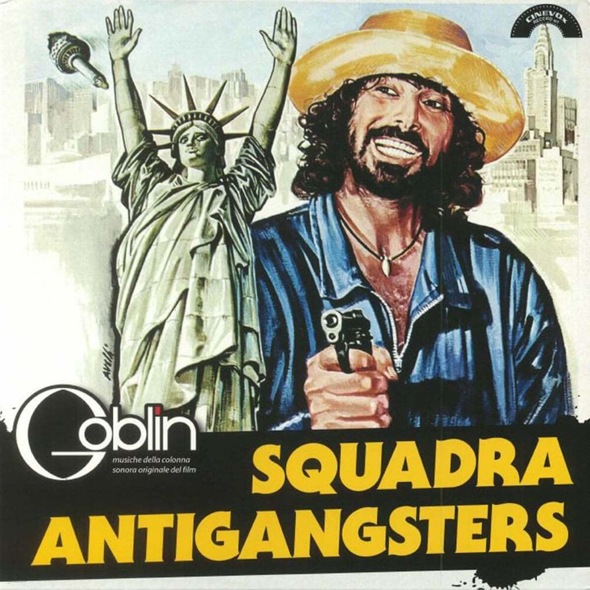 스콴드라 안티갱스터즈 영화음악 (Squadra Antigangsters OST by Goblin) [LP] 