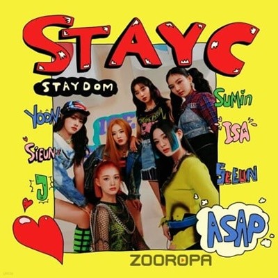 [개봉] 스테이씨 STAYC 싱글 2집 STAYDOM (포카없음)