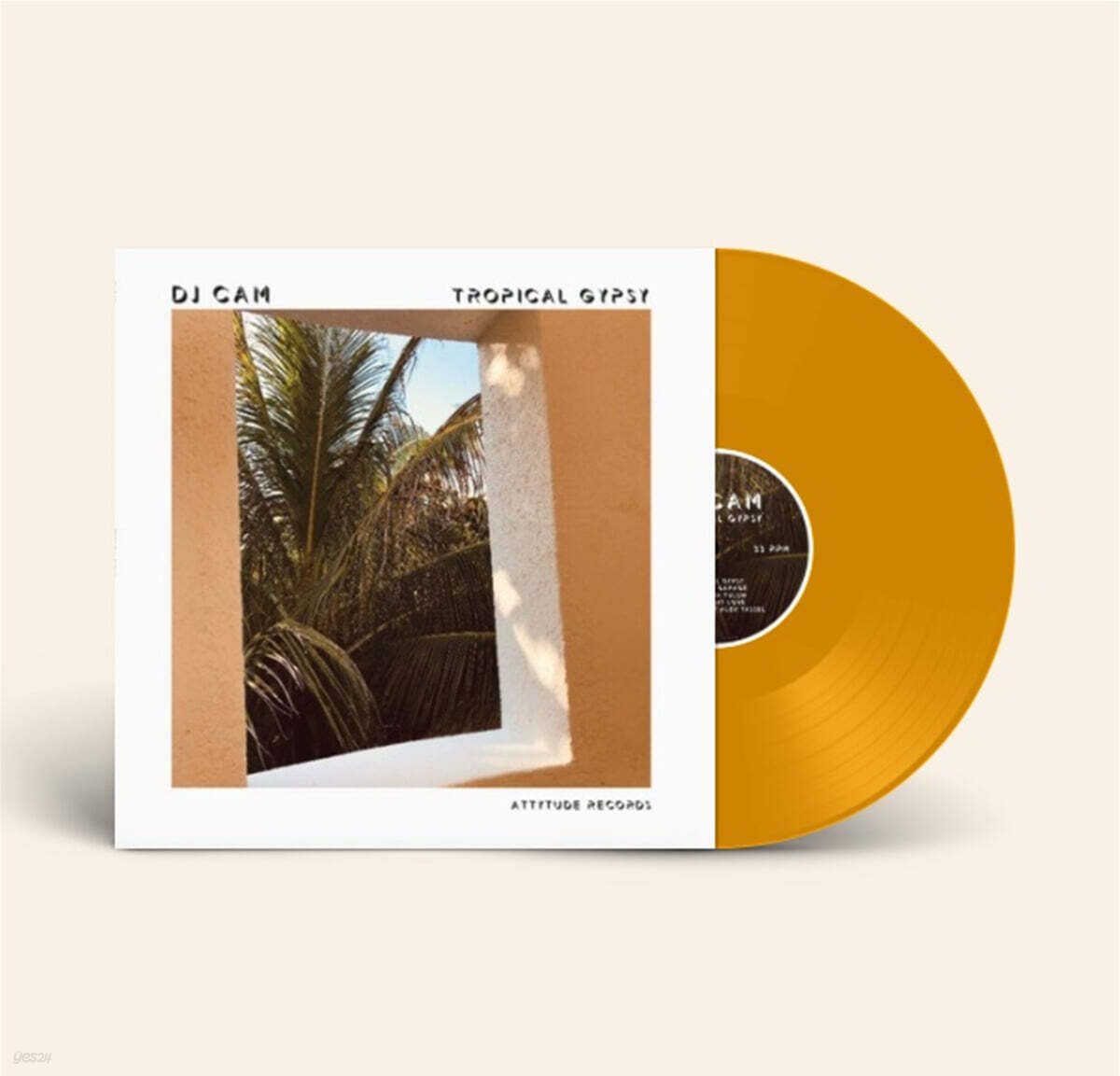 DJ Cam (디제이 캠) - Tropical Gypsy [골드 컬러 LP]