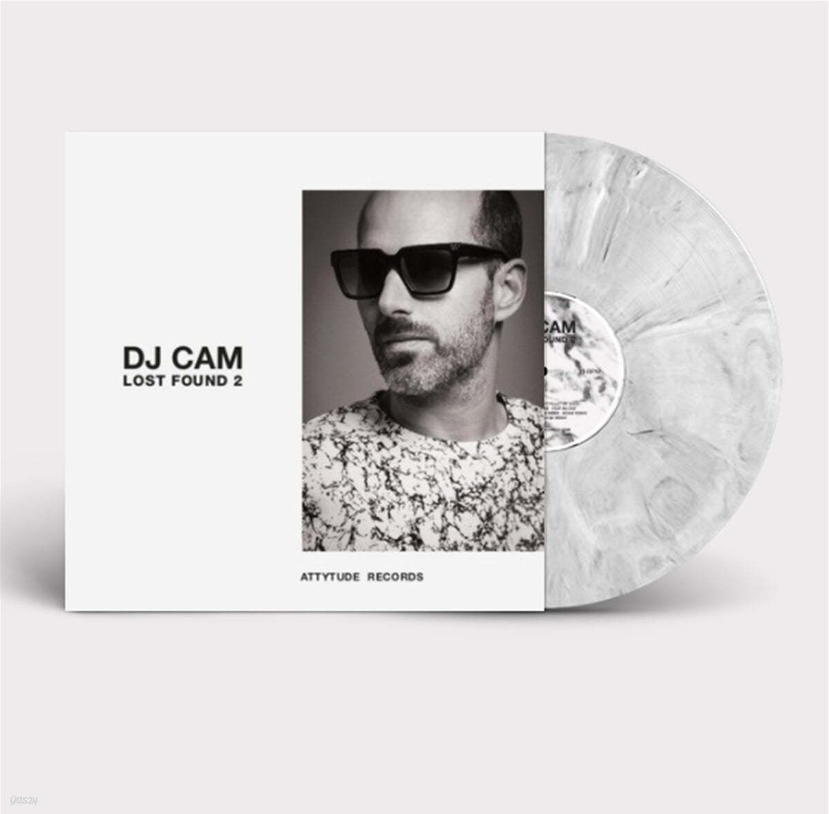DJ Cam (디제이 캠) - Lost and Found Vol 2 [화이트 대리석 스플래터 컬러 LP] 