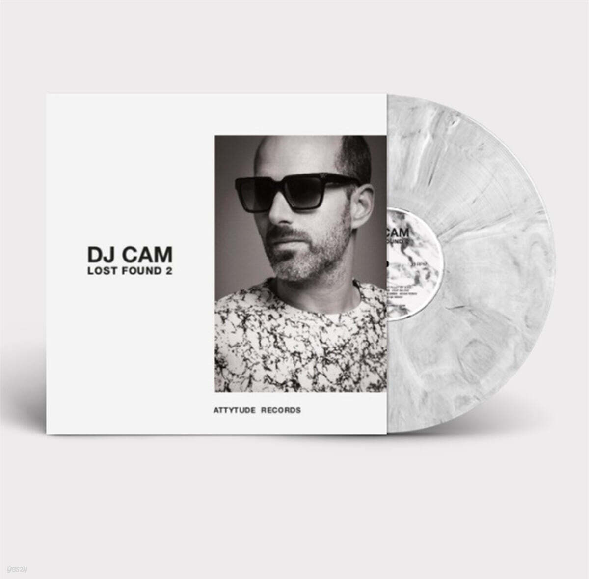 DJ Cam (디제이 캠) - Lost and Found Vol 2 [화이트 대리석 스플래터 컬러 LP]