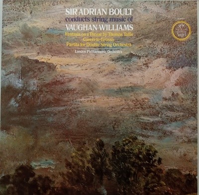 LP(수입) 본 윌리엄스: Sir Adrian Boult Conducts String Music Of Vaughan Williams - 아드리안 볼트/런던 심포니