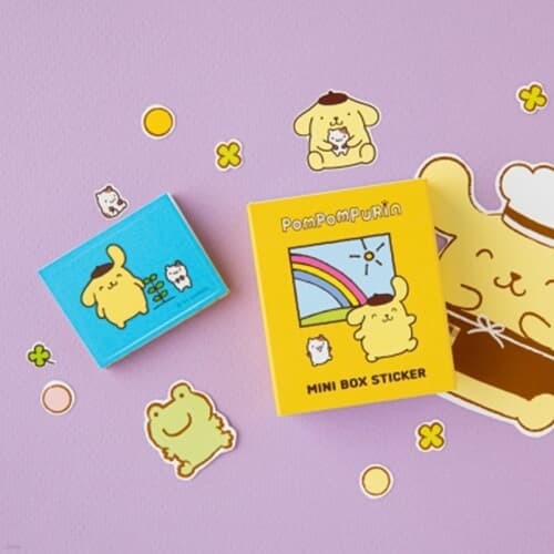 [Sanrio] 폼폼푸린 미니박스 스티커