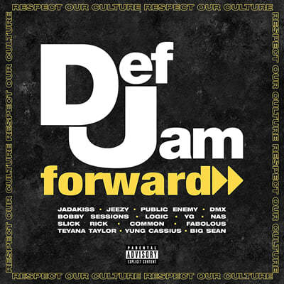 데프 잼 레이블 - 힙합 컴필레이션 (Def Jam Forward: Respect Our Culture) [2LP] 