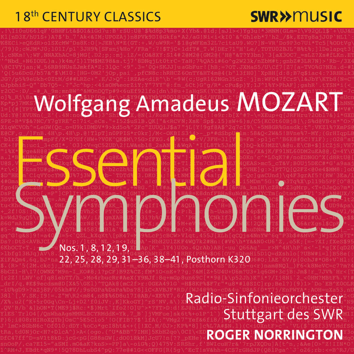Roger Norrington 모차르트: 주요 교향곡집 (Mozart: Essential Symphonies) 