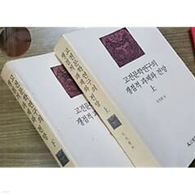 고전문학연구의 쟁점적 과제와 전망 (상,하) /(전2권/인권환 외/사진참조/하단참조)