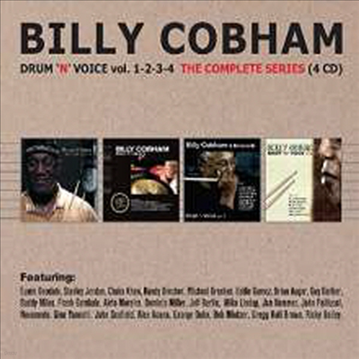 Billy Cobham - Drum'n'Voice Vol.1 - 4: The Complete Series (4CD Boxset) (Digipack)