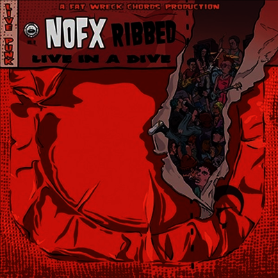 NOFX — Ribbed- Live In A Dive 앨범 커버