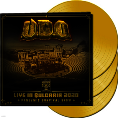 U.D.O. — Live In Bulgaria 2020 앨범 커버
