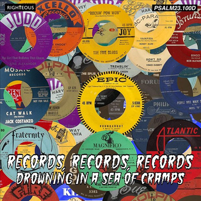 Various Artists - Records, Records, Records - Drowning In A Sea Of Cramps (2CD)