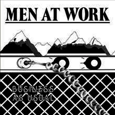 Men At Work — Business As Usual 앨범 커버