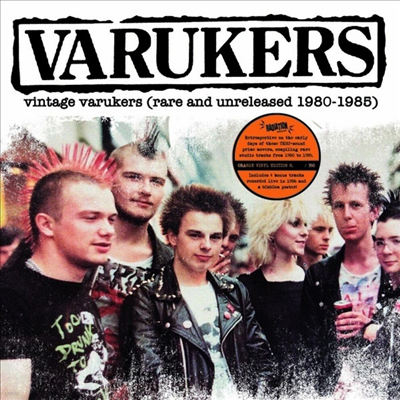 Varukers — Vintage Varukers: Rare & Unrealsed 1980-1985 앨범 커버